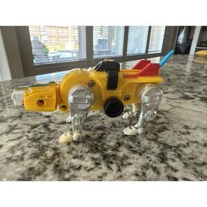 Vintage 1980's Voltron Yellow Lion Force Action Figure Made by LJN